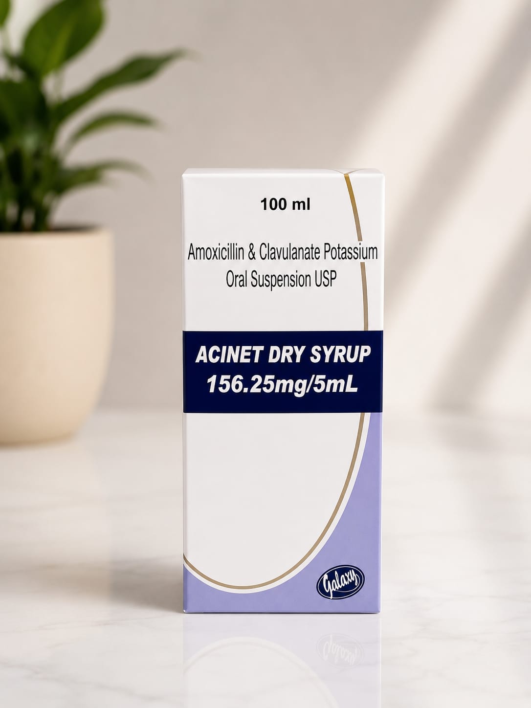 AMOXICLAV (ACINET) SYRUP 156 100ML